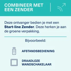 Draadloze Schakelaars|Schakelaars > KlikAanKlikUit Stopcontact Schakelaar ACC-2300