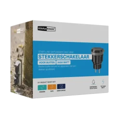 Draadloze Schakelaars|Schakelaars > KlikAanKlikUit Stopcontact Schakelaar AGC-3500 Buiten