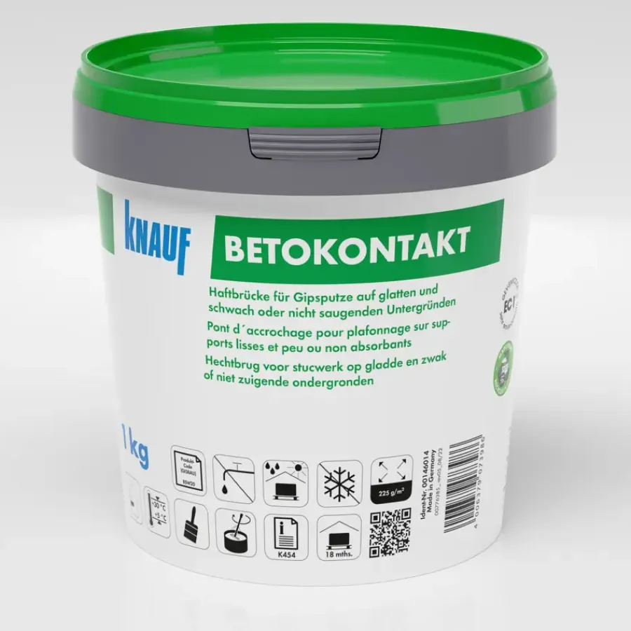 Toebehoren & Benodigdheden|Stuc Voorbehandeling > Knauf betokontakt 1 kg