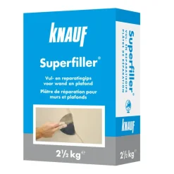 Gipsvuller|Allesvuller > Knauf Superfiller vul- en reparatiegips 2,5 kg
