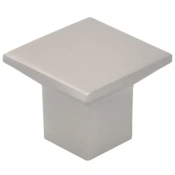 Knop Fien rvs look 36mm