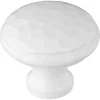 Knop Hamerslag wit 31mm