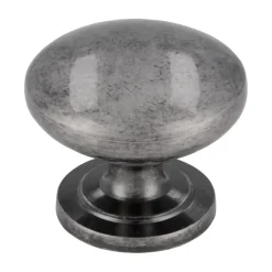 Knop Hilde tin look 32mm