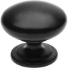Knop Hilde zwart 32 mm