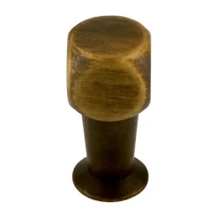 Knop Jelle messing gezwart 10mm