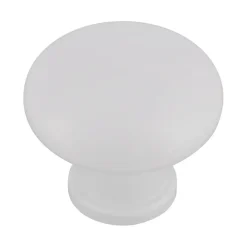 Knop Juliette wit 32mm