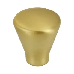 Knop Krijn mat goud 23 mm