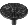 Knop Lyam zwart 45mm