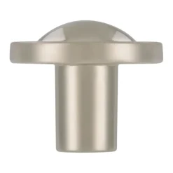 Knop Mette rvs look 35mm