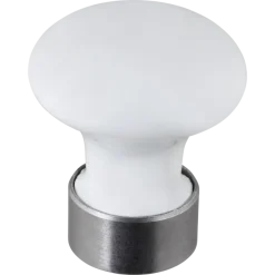 Knop Porselein wit 30mm
