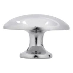 Knop Sophia chroom glans 35mm