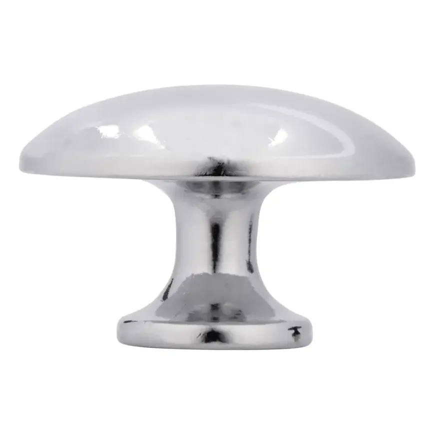 Knop Sophia chroom glans 35mm