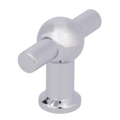 Knop Thea chroom glans 50mm