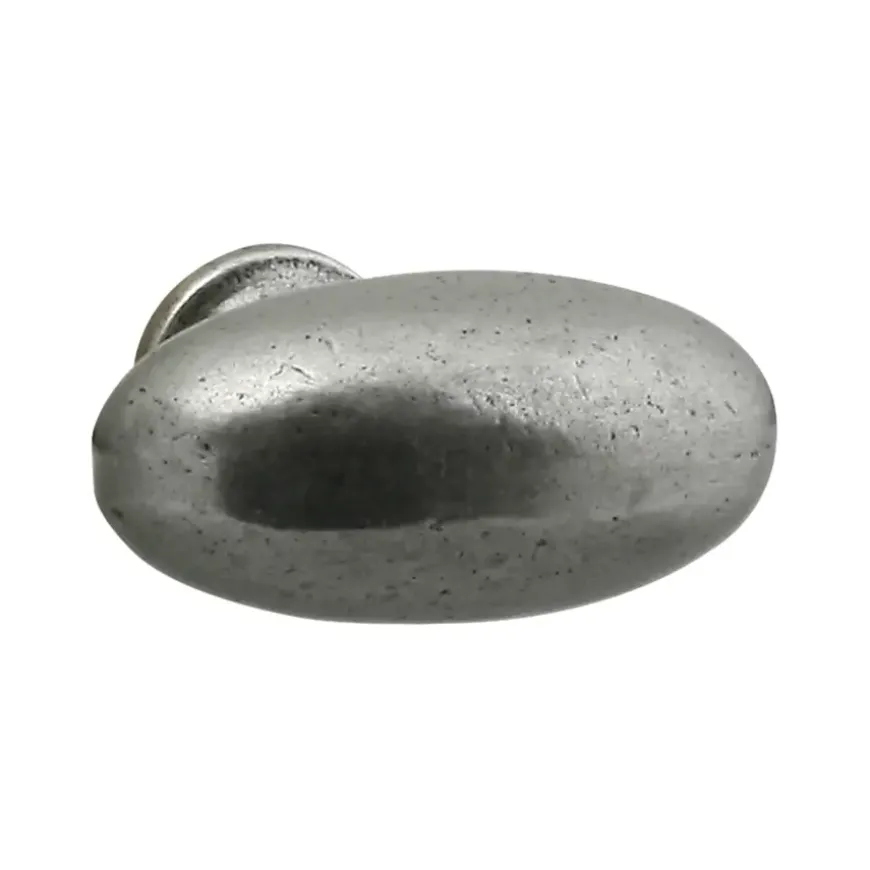 Knop Warwick tin look 40mm
