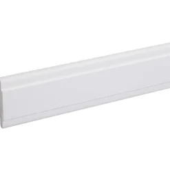 Houtenprofielen > Geen Koplat MDF klassiek wit gegrond 12x68mm 270cm