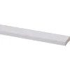 Houtenprofielen > Geen Koplat MDF schuin wit gegrond 12x45mm 270cm