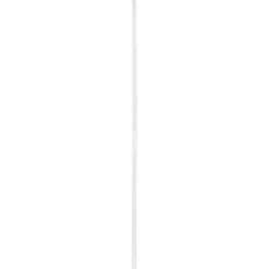 Houtenprofielen > Geen Koplat MDF schuin wit gegrond 12x45mm 270cm