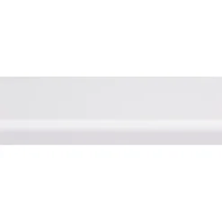 Houtenprofielen > Geen Koplat recht grenen wit gelakt 12x45mm 270cm