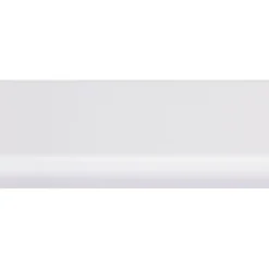 Houtenprofielen > Geen Koplat recht grenen wit gelakt 12x68mm 270cm