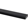 Houtenprofielen|Overgangsprofielen > Geen Koplat recht grenen zwart gelakt 12x45mm 270cm