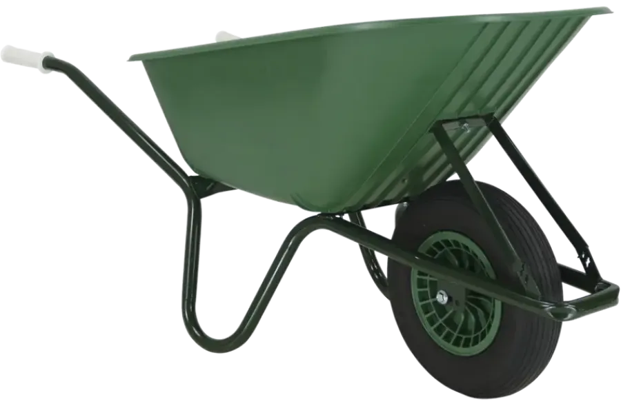 Kruiwagens > Altrad Fort Kruiwagen 100 liter kunststof bak, met luchtwiel