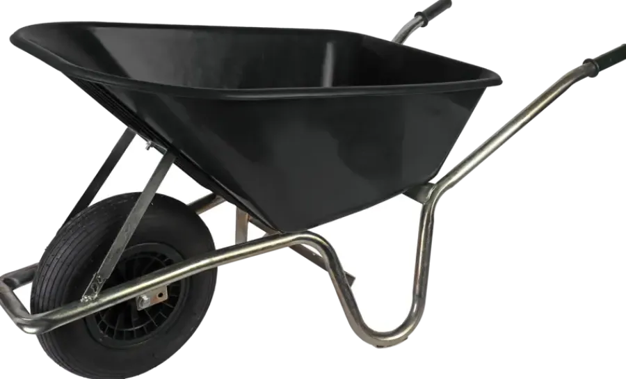 Kruiwagens > Talen Tools Kruiwagen met zwarte kunststof bak 100 liter