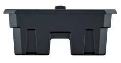 Gereedschapskisten & Opbergsystemen > Geen Kunststof spijkerbak zwart 30x30x13cm