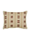 Kussen block beige - l35xb25xh10cm