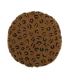 Kussen bruin panter - h10xd45cm
