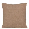 Kussen effen beige 45 x 45 cm