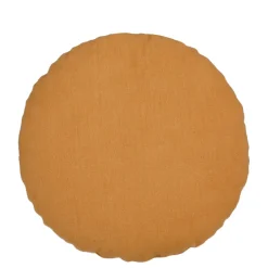Kussen graphic hart oranje Ø 40 cm