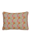 Kussen graphic oranje - l35xb25xh10cm