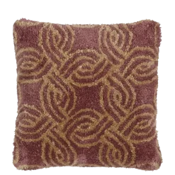 Kussen graphic roze 45 x 45 cm