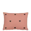 Kussen hart roze - l35xb25xh10cm