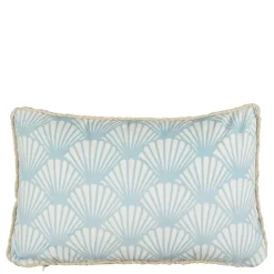 Kussen licht blauw - l55xb35xh10cm