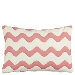 Kussen l.roze waves - l55xb35xh10cm