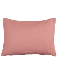 Kussen rood scallopes - l55xb35xh10cm