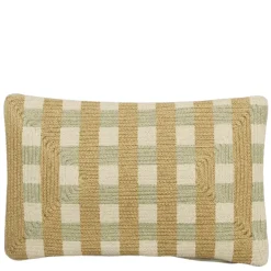 Kussen streep beige - l55xb35xh10cm