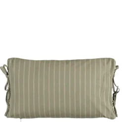 Kussen streep licht bruin - l55xb35xh10cm