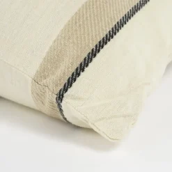 Kussen streep off white - l55xb35xh10cm