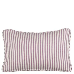 Kussen streep paars - l55xb35xh10cm