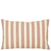 Kussen streep roze - l55xb35xh10cm