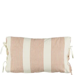 Kussen streep terra - l55xb35xh10cm