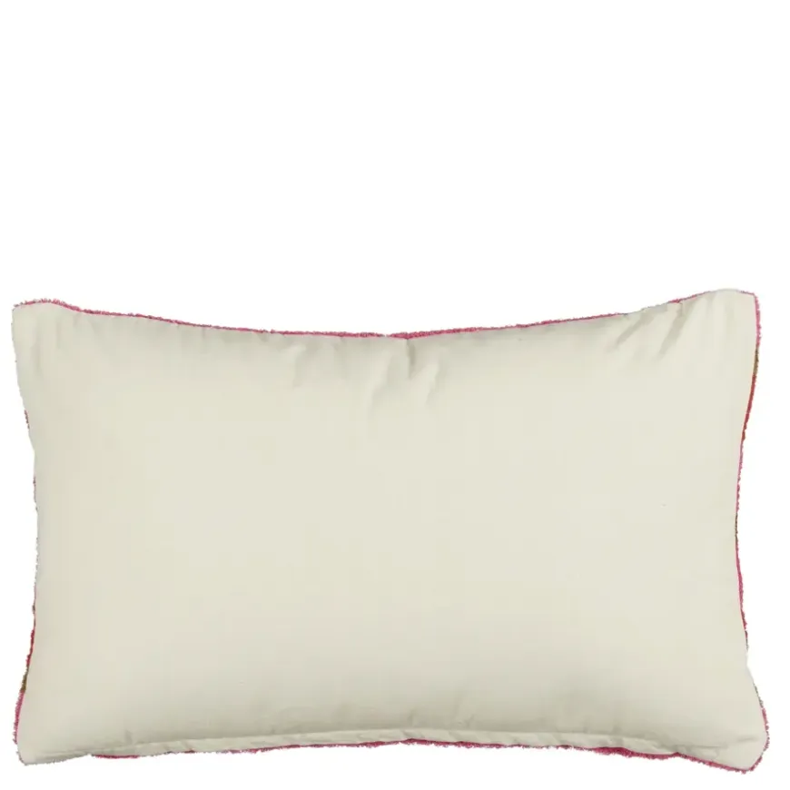 Kussen tufted roze - l55xb35xh10cm