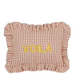 Kussen Voila roze - l35xb25xh10cm