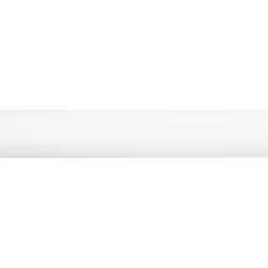 Houtenprofielen|Overgangsprofielen > Geen Kwartrond grenen wit gelakt 13x13mm 270cm