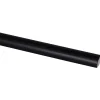 Houtenprofielen|Overgangsprofielen > Geen Kwartrond grenen zwart gelakt 13x13mm 270cm