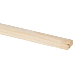 Houtenprofielen|Overgangsprofielen > Geen Lat grenen halfrond 12x29 mm lengte 270 cm