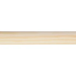 Houtenprofielen|Overgangsprofielen > Geen Lat grenen halfrond 12x29 mm lengte 270 cm