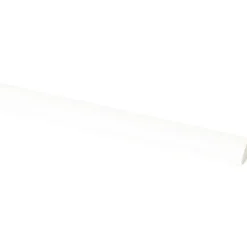 Houtenprofielen > Geen Lat kwartrond grenen wit gelakt 7x7mm 270cm
